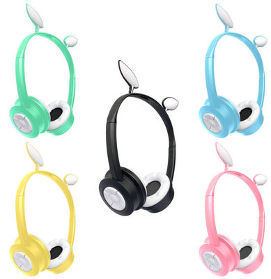 De Hoofdtelefoon van de het nieuwe LEIDENE Lawaaiannulering van Bluetooth Cat Ear Wireless Headsets Foldable met Mic